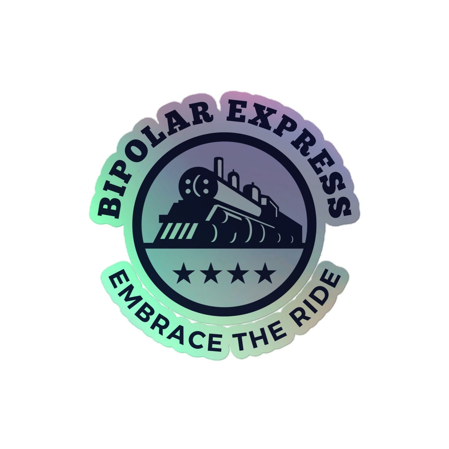 BiPolar Express - Holographic stickers