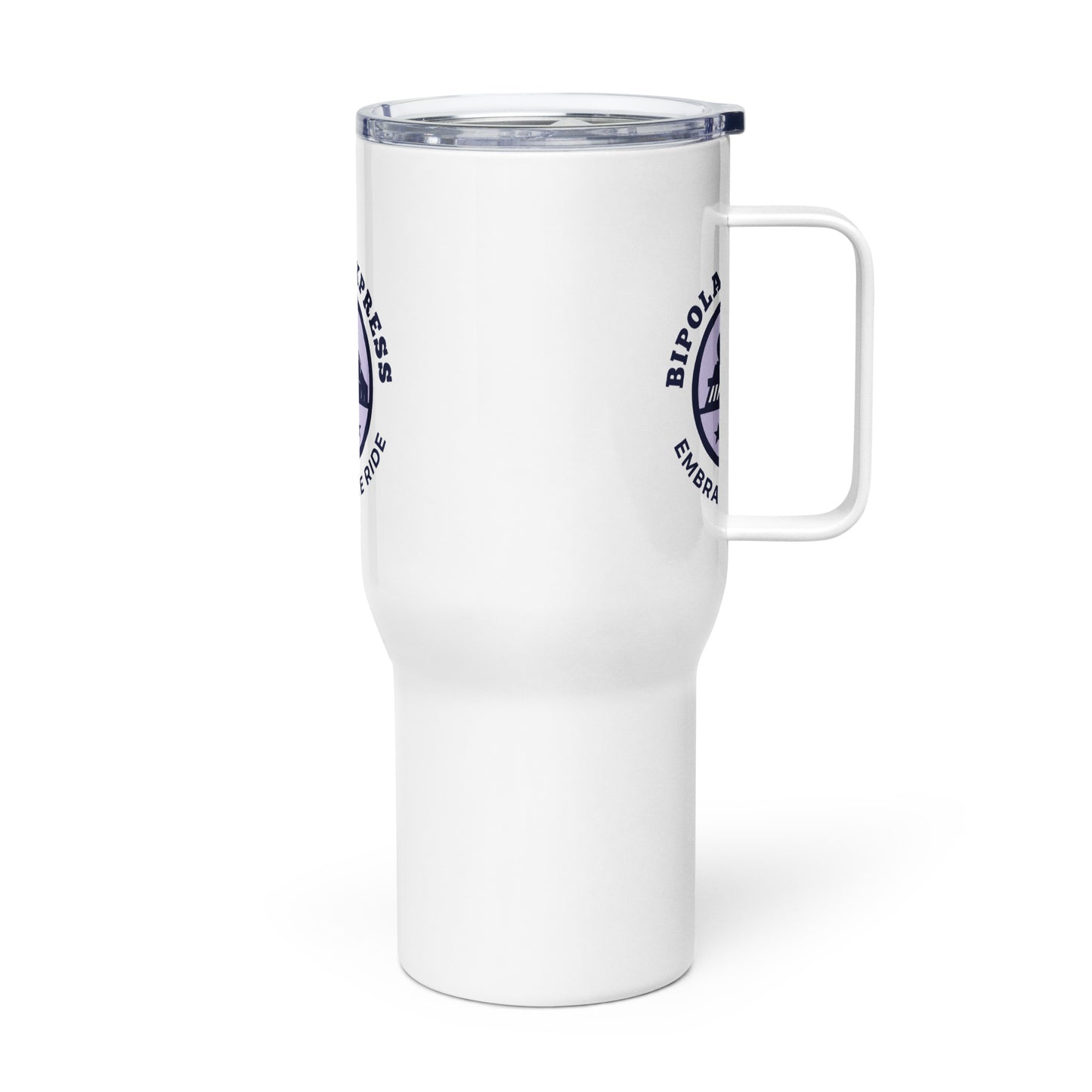 BiPolar Express Travel mug with a handle