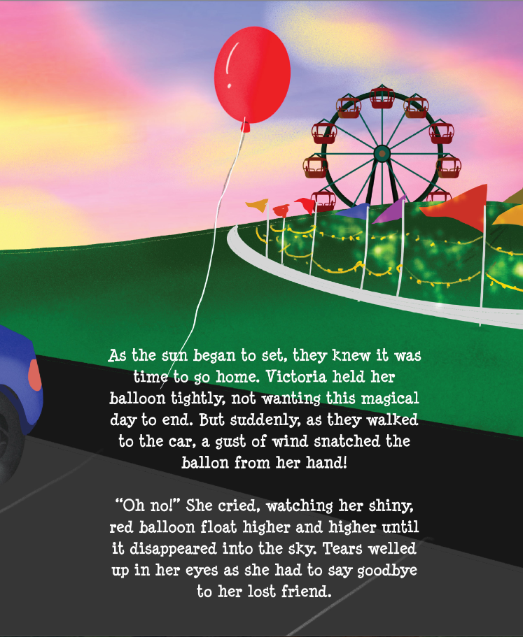 The Lost Balloon (A Book About Sharing) - Hardcover