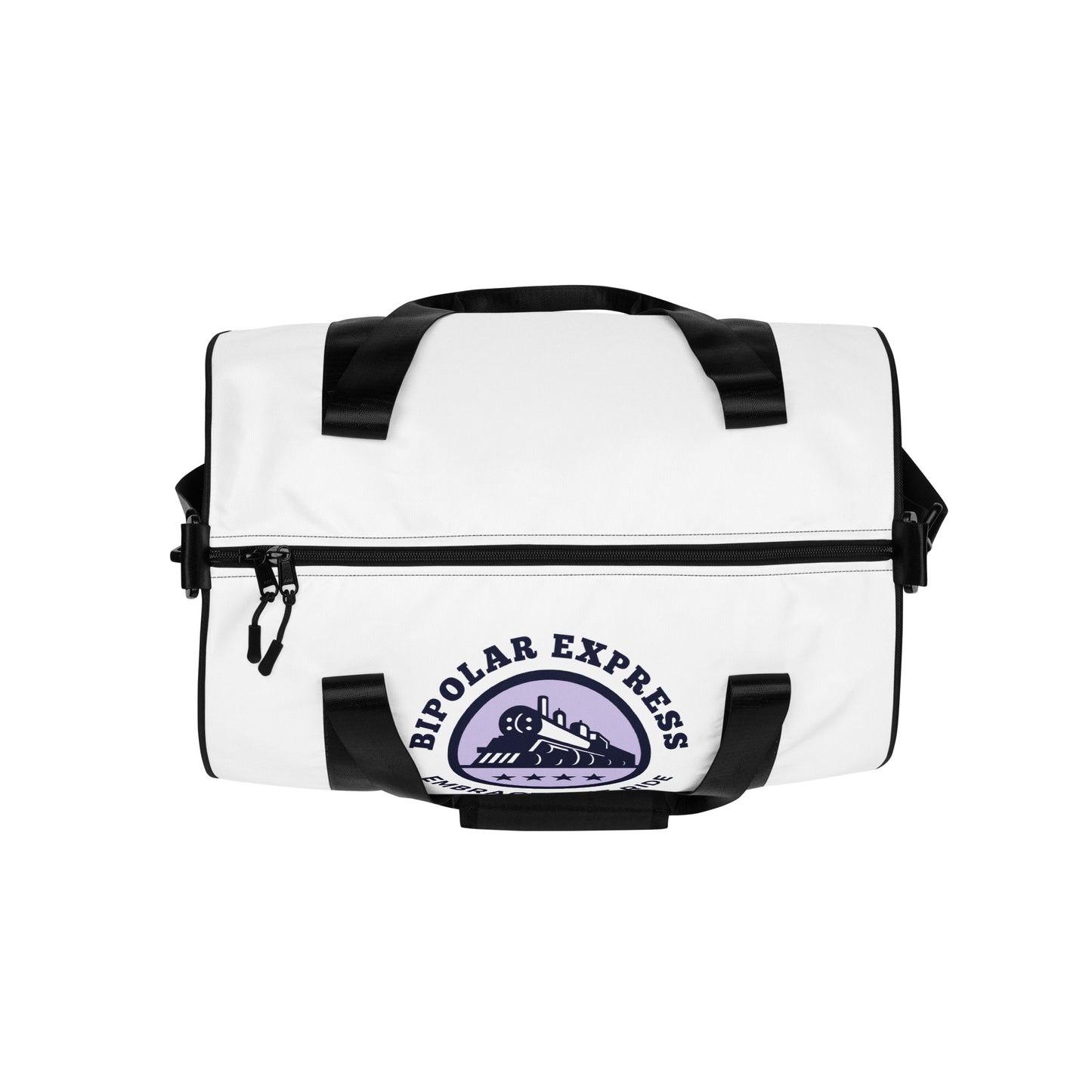 BiPolar Express - All-over print gym bag