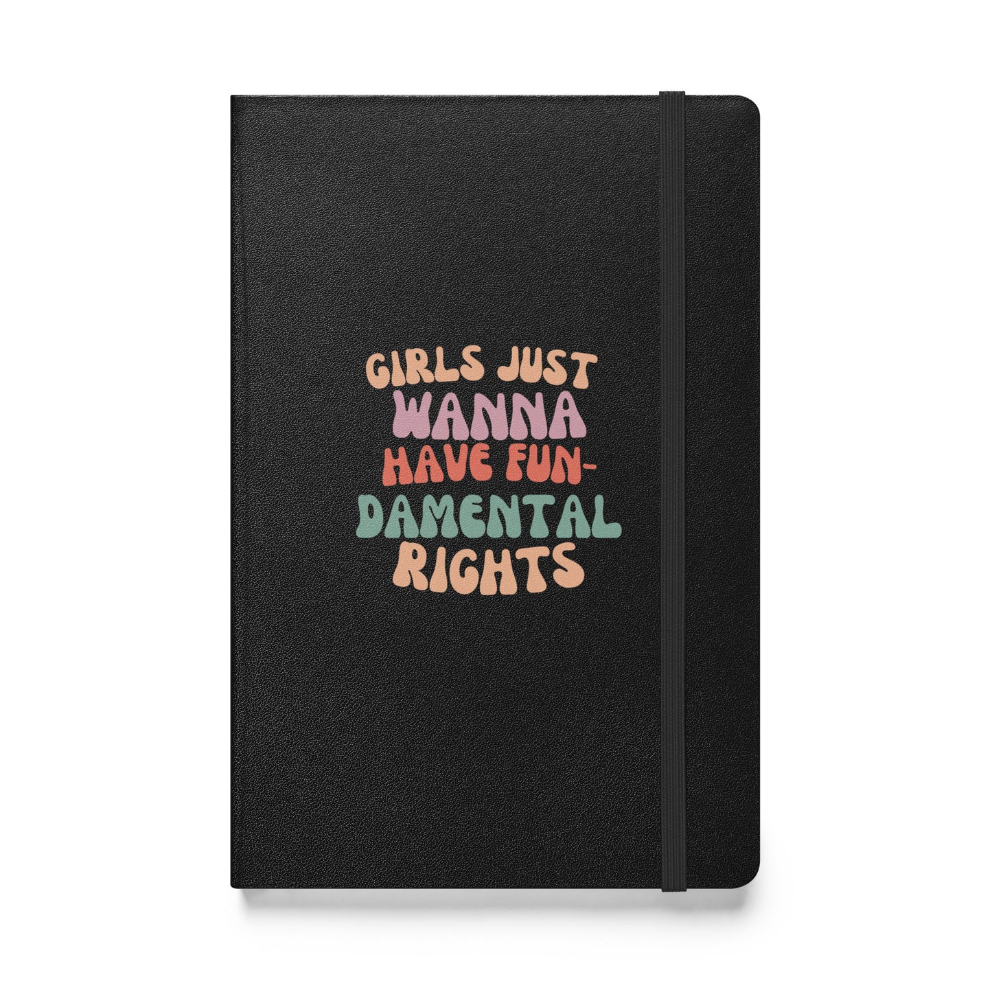 Hardcover bound notebook