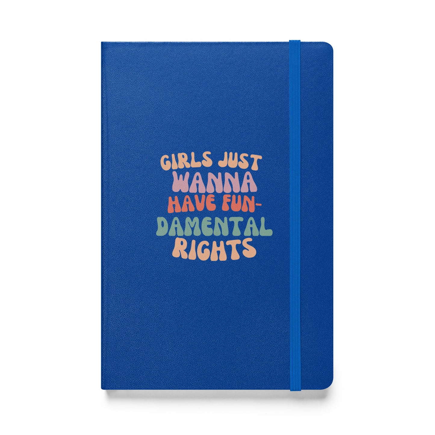 Hardcover bound notebook