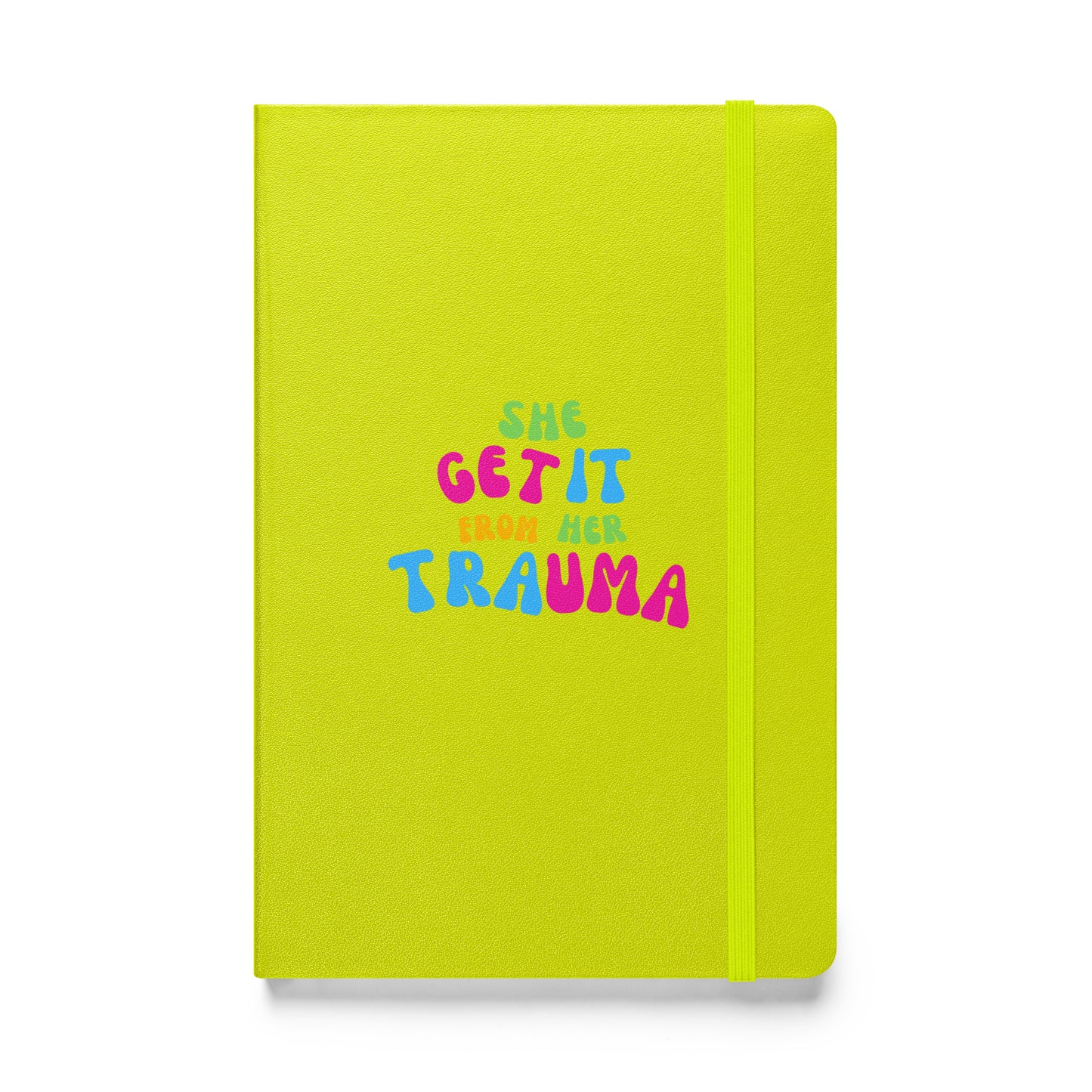 Hardcover bound notebook