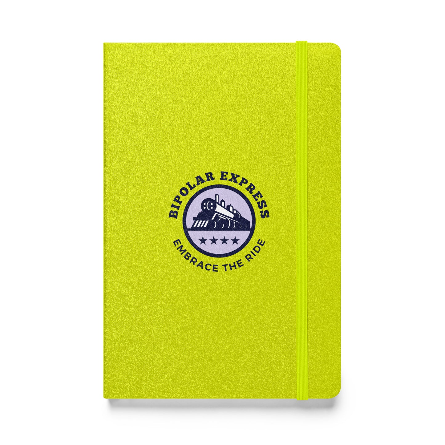 BiPolar Express -  Hardcover bound notebook