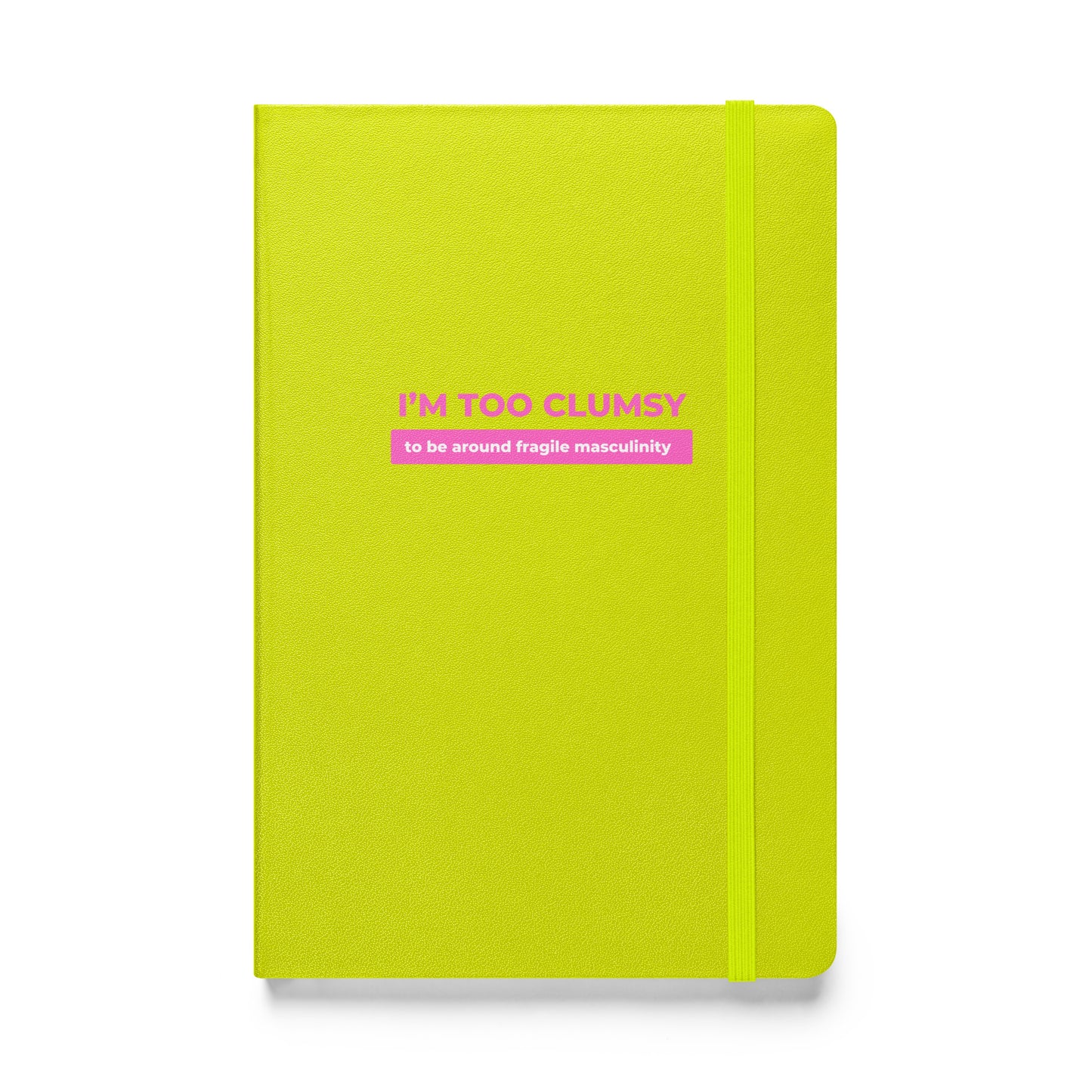 Fragile Masculinity - Hardcover bound notebook