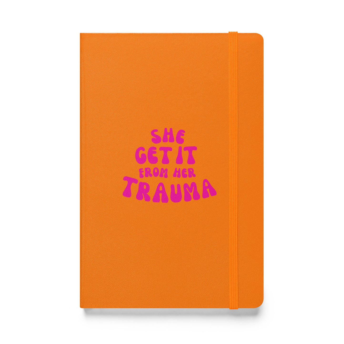 Hardcover bound notebook