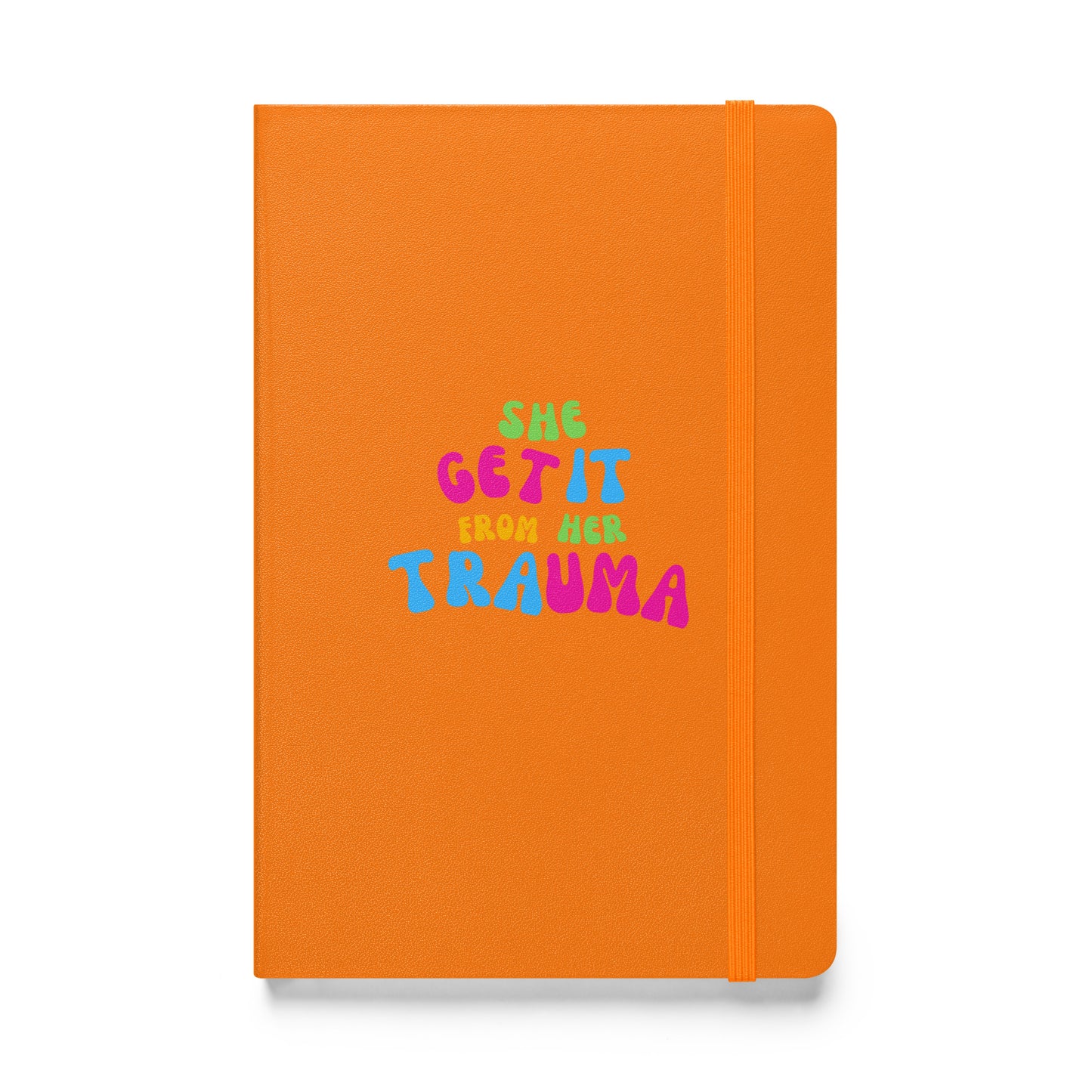 Hardcover bound notebook