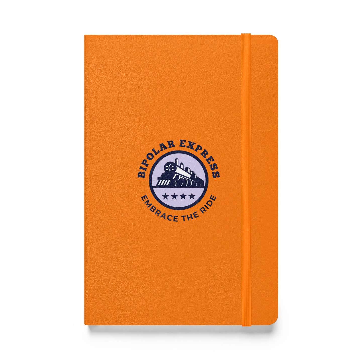 BiPolar Express -  Hardcover bound notebook