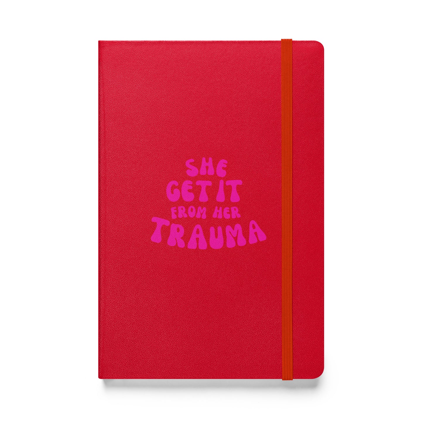 Hardcover bound notebook