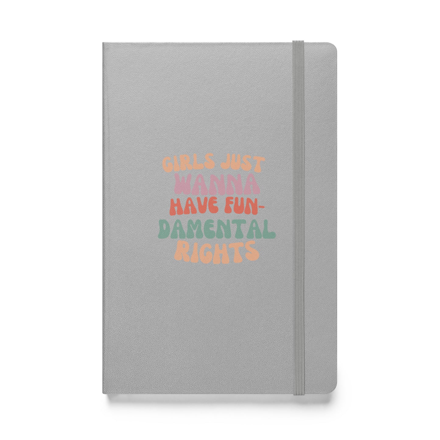 Hardcover bound notebook