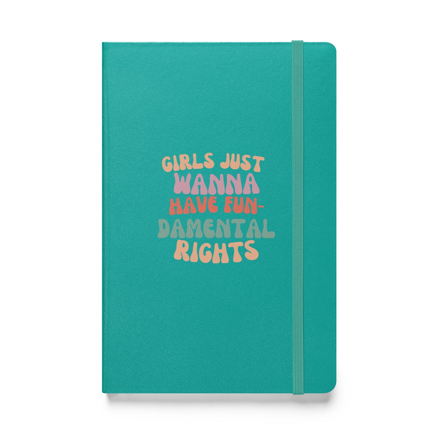 Hardcover bound notebook