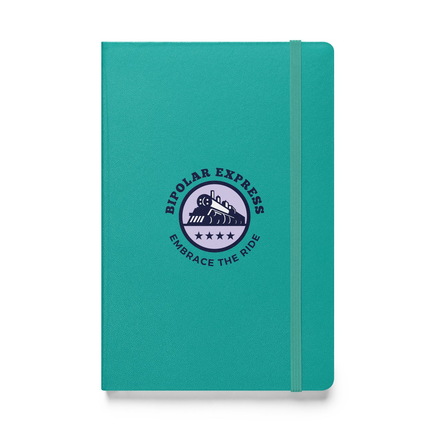 BiPolar Express -  Hardcover bound notebook