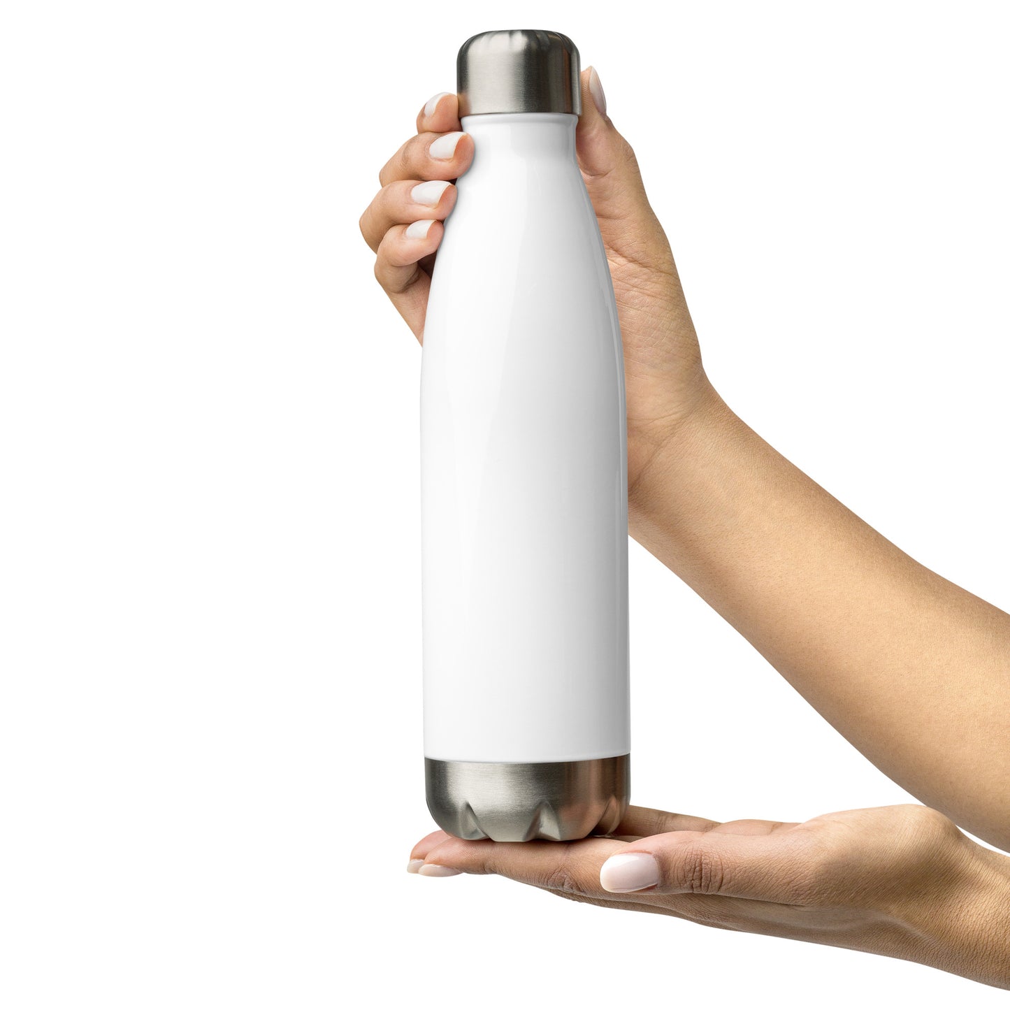 Coffee, Because Murder Is Wrong - Stainless steel water bottle