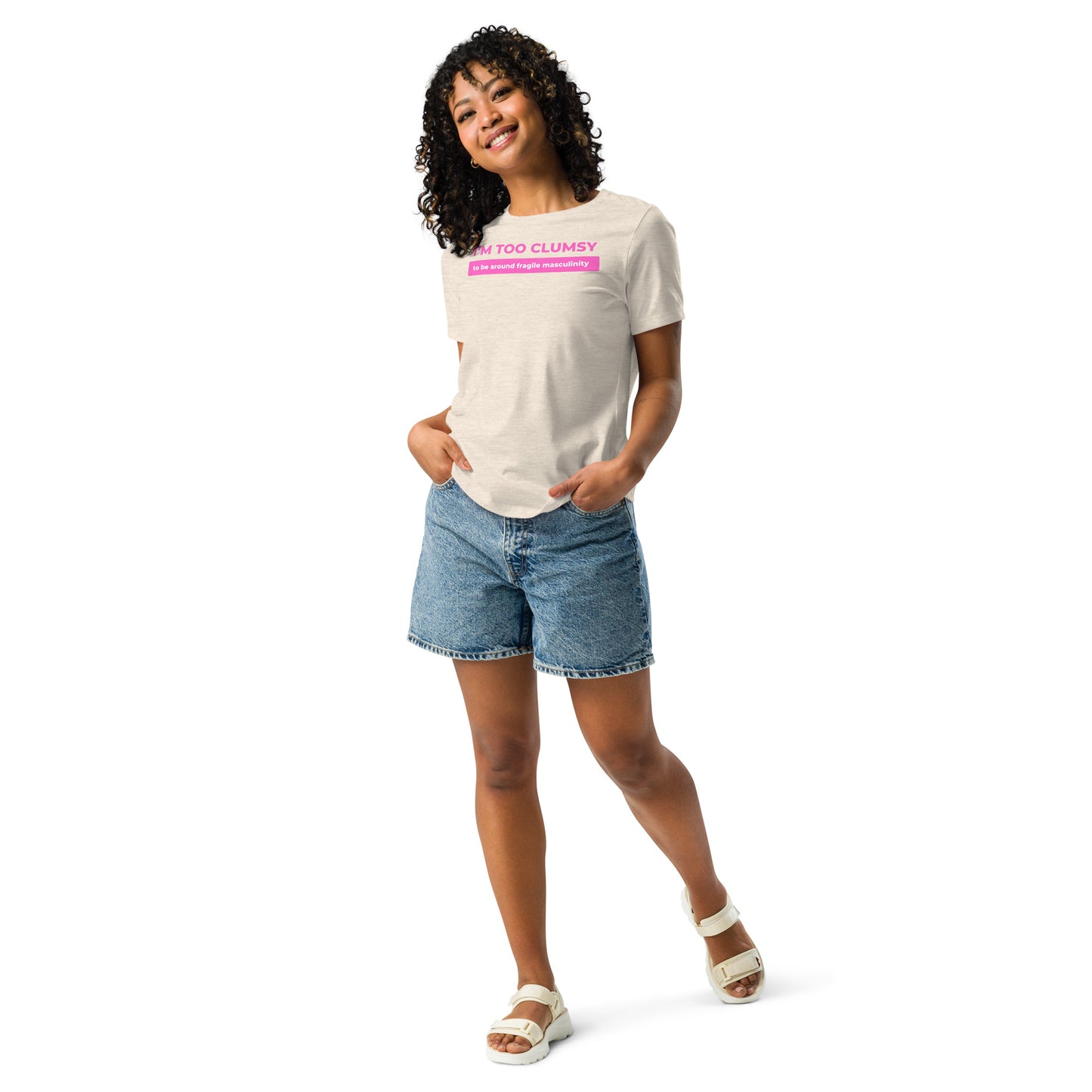 Fragile Masculinity - Women's Relaxed T-Shirt