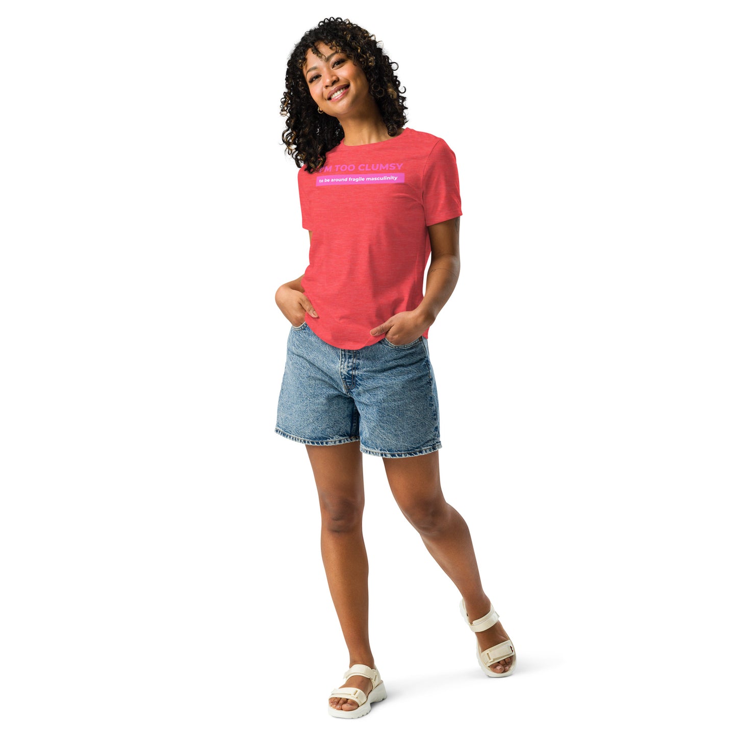 Fragile Masculinity - Women's Relaxed T-Shirt