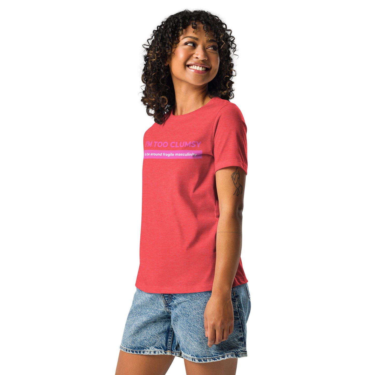 Fragile Masculinity - Women's Relaxed T-Shirt