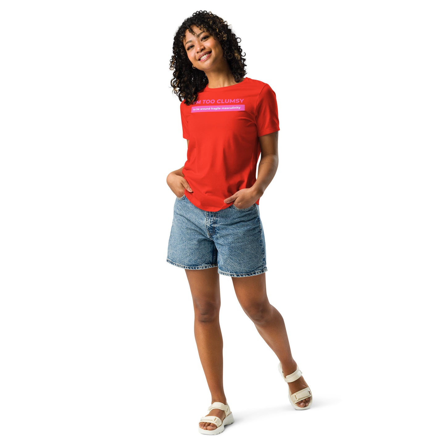 Fragile Masculinity - Women's Relaxed T-Shirt